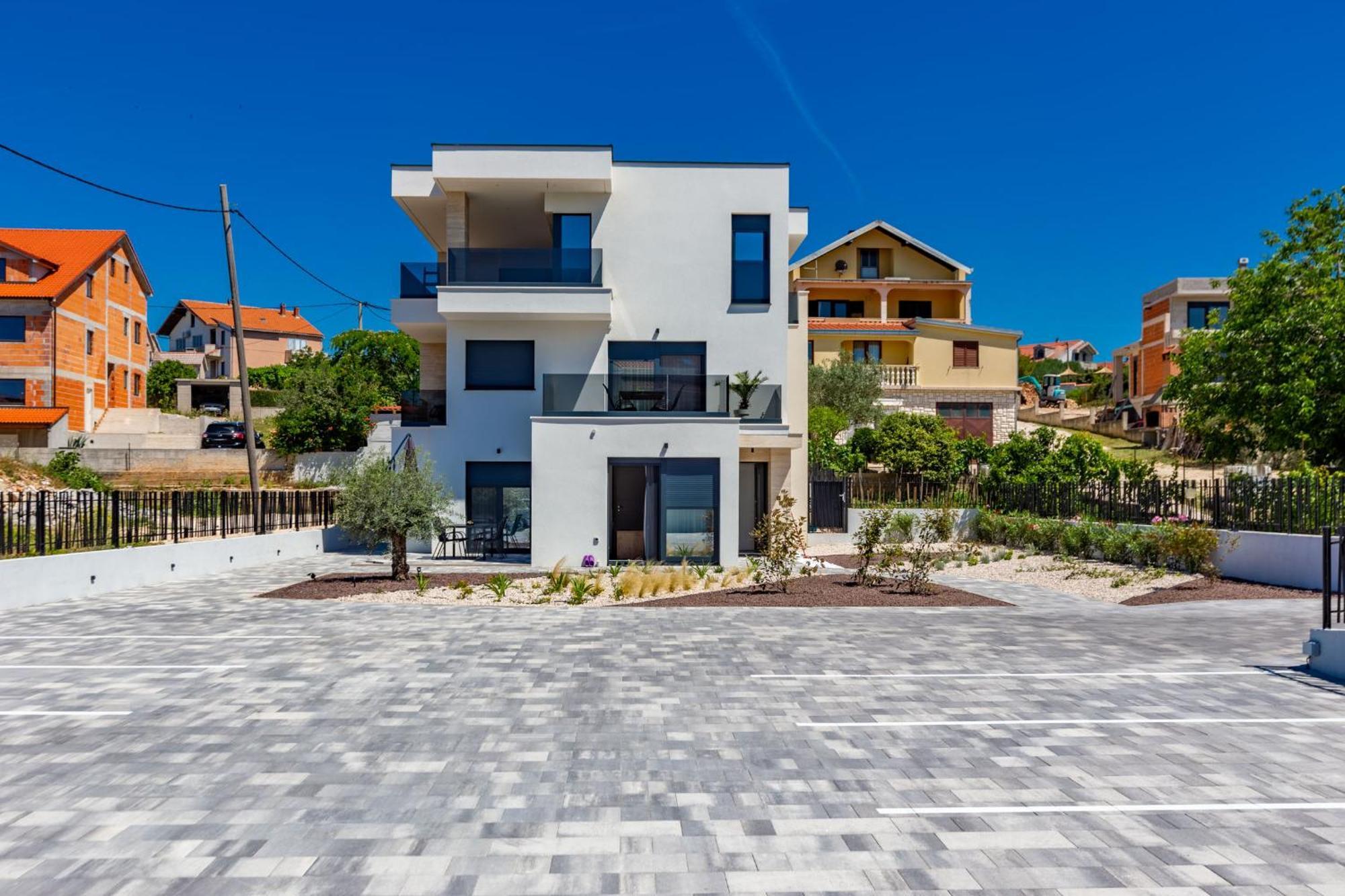 Casa Mia Apartments With Parking Zadar Exterior foto