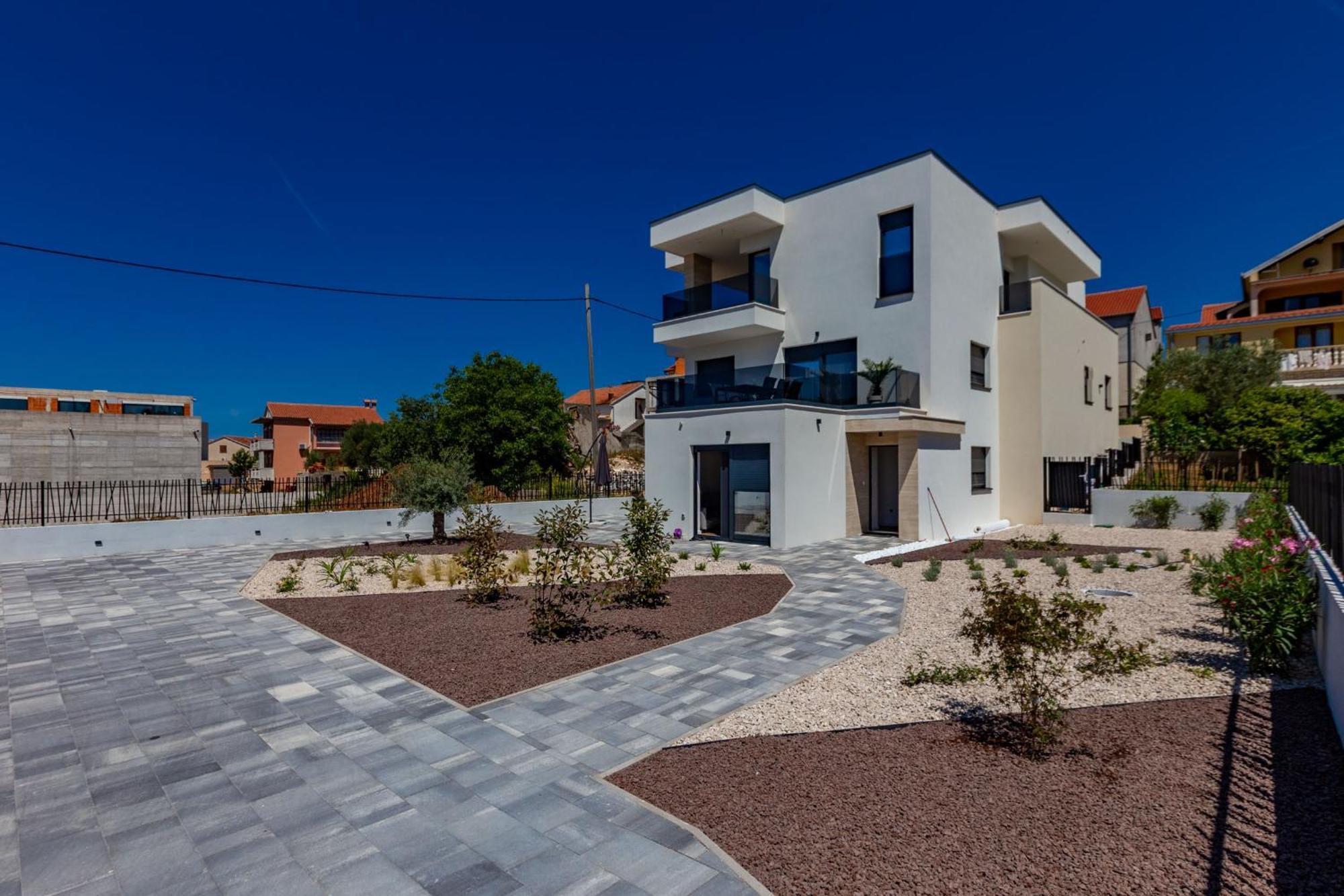 Casa Mia Apartments With Parking Zadar Exterior foto